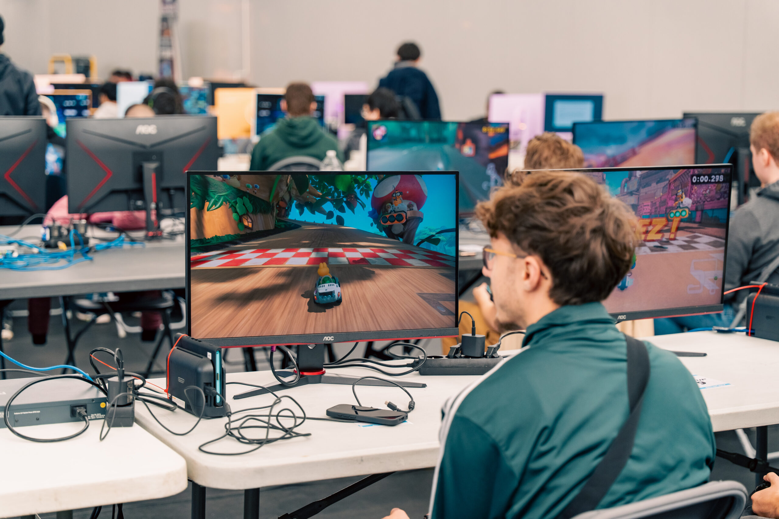 Compétition Mario Kart World