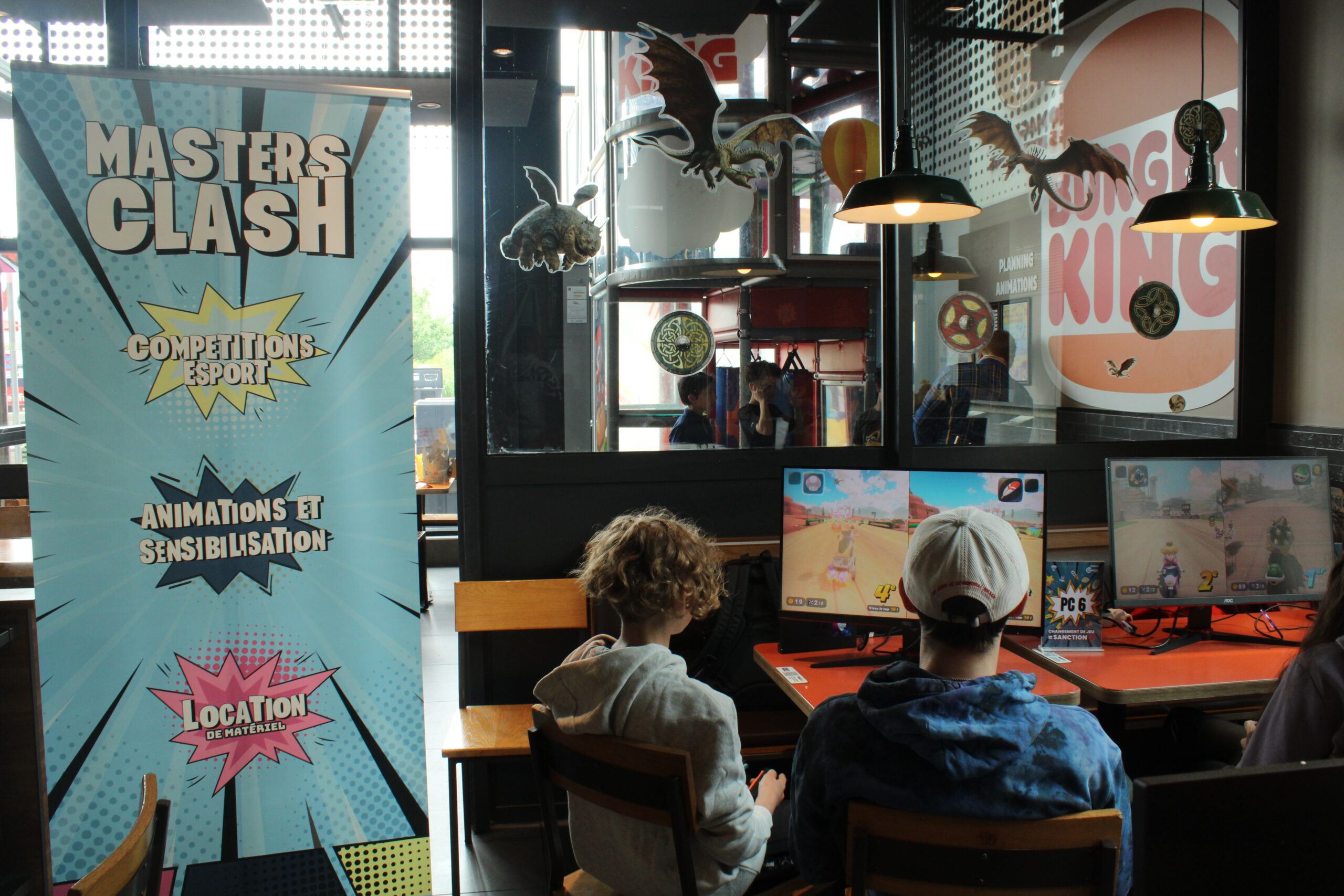 Mario Kart World - Masters Clash console Nintendo Switch 2 Burger King